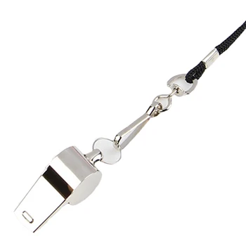 

Stainless Steel Whistle Training Referee Sports Whistle School Soccer Football Loud Train Warning Tools Drop Shipping~