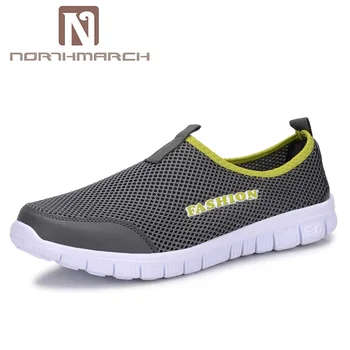 

NORTHMARCH Men Shoes Summer Fashion Breathable Mesh Men Casual Shoes Slip-On High Quality Flat Shoes For Men Zapatillas Hombre