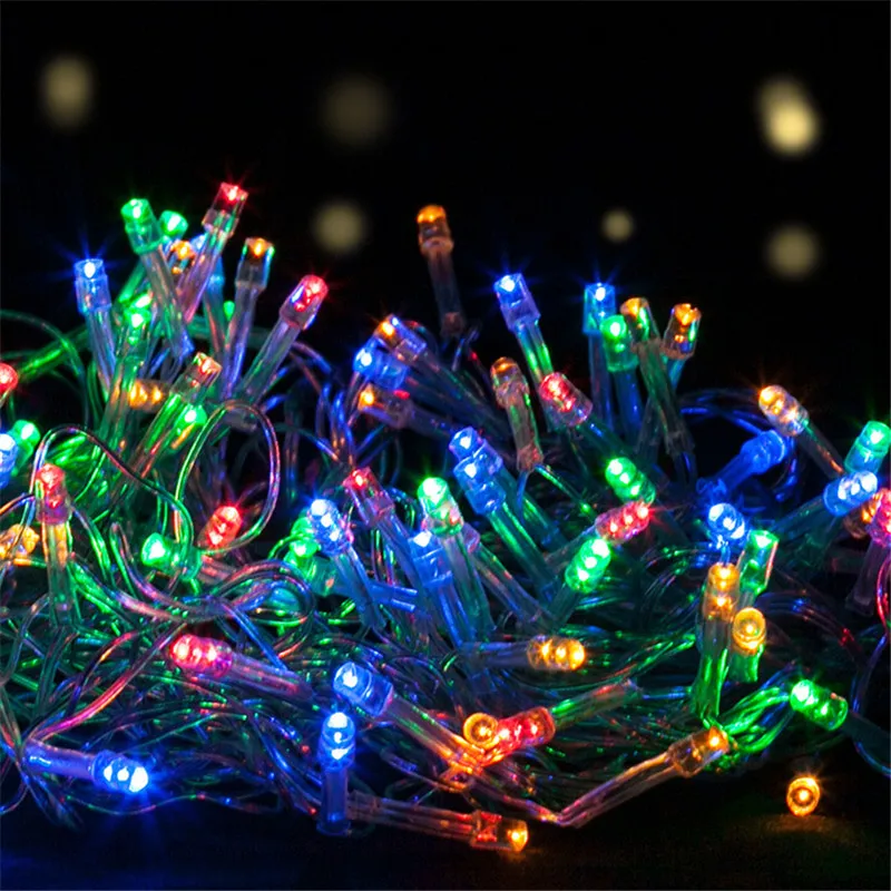 

3M 4M 5M DC5V Led string light AA battery powered Christmas decoration New Year's Garland Fairy lighting Party Wedding Festival