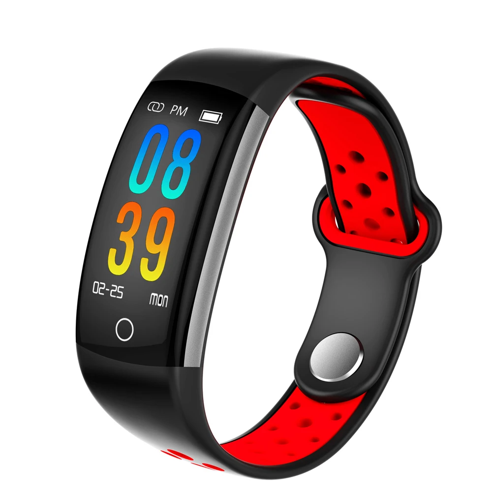 

Q6 Heart Rate Blood Pressure Monitor smart watch sport waterproof IP68 montre intelligente Android IOS Bluetooth Smartwatch men