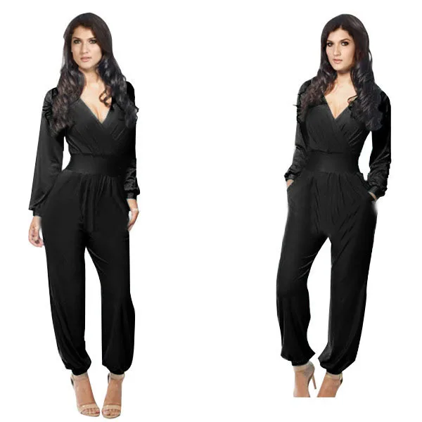 Free Shipping New 2017 Onesies Jumpsuit women's overall sexy fashion