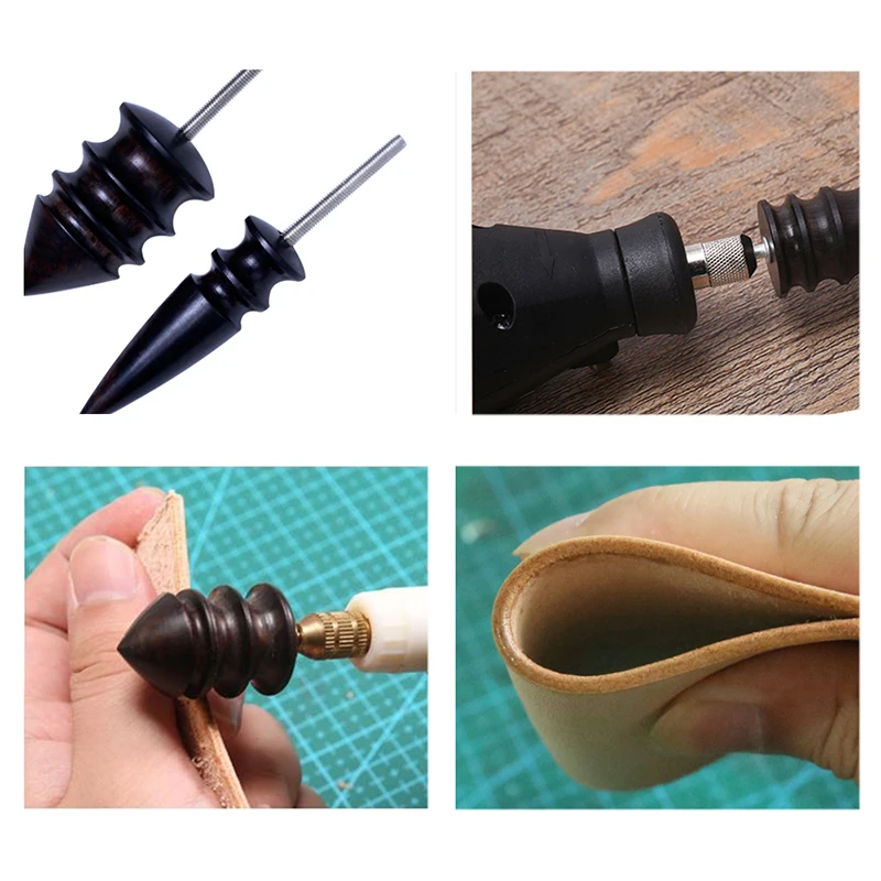 LMDZ 1 шт. полировщик кожи заостренный наконечник Dremel кожаный непромокаемый плащ