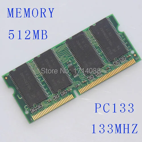 SODIMM 512MB SDRAM PC133 512 MB PC 133 144-Pin LAPTOP