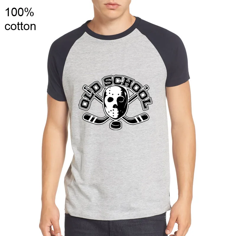 2019 Horror Jason Voorhees Design Tshirt Old School Hockey Menundefineds Leagu Short-sleeved Vintage O-Neck | Мужская одежда