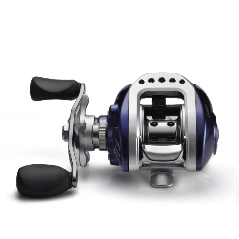 Comprar Lagarto Pesca coil Gear pesca 10bb baitcasting alta velocidad carretes 6.3 1 azul izquierda o la mano derecha bait casting carpa Pesca carrete