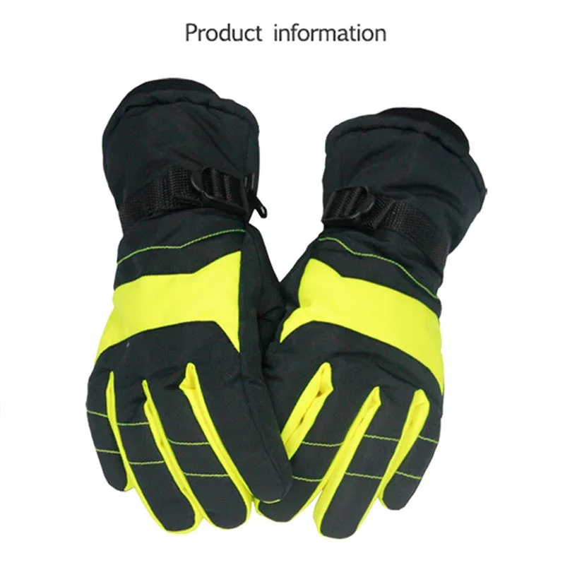 Luvas de Esqui de Montanha à Prova de Vento Desgastar-resistente Equitação Snowmobile Impermeável Neve Motocicleta Mais Novo