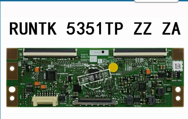 새로운 RUNTK 5351TP ZA ZZ 0055FV t-con 로직 보드는 T-CON 연결 보드와 연결합니다.