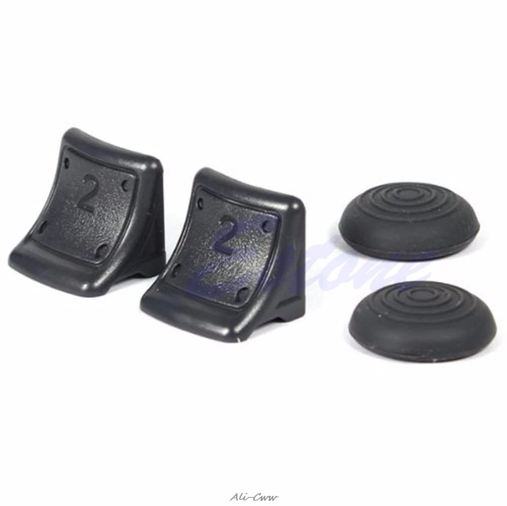 

Dual Triggers Bonus Silicone Thumb Grip Caps Cover 4in1 Set For PS3 Controller