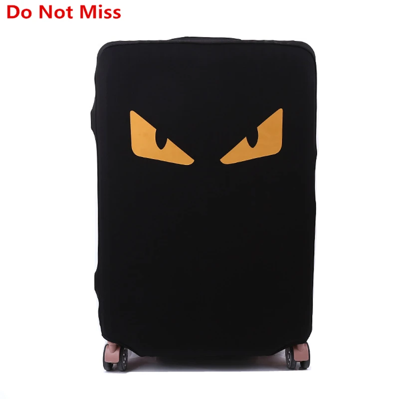 

Travel Suitcase Protective Trunk Covers Apply To 18~30 Inch suitcase dust cover Shell elasticity Stretch Trolley Case Dust Cover