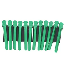 12 шт./компл. металлический парикмахерский Зажим Аллигатор зажим для волос заколки для волос DIY Парикмахерская Стайлинг секционные инструменты Лидер продаж