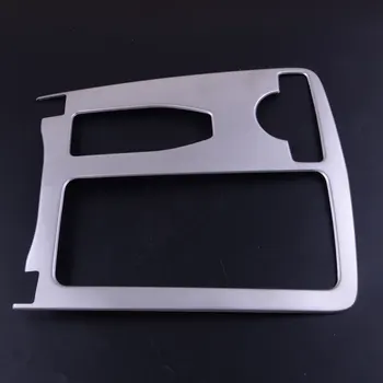 

Stainless Steel Inner Console Water Cup Holder Position Panel Trim Cover Fit For Mercedes Benz C Class W204 2011 2012 2013 2014