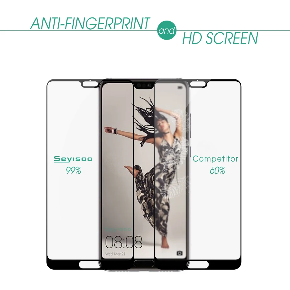 Seyisoo Brand Tempered Glass For Huawei P20 P20 Pro (4)