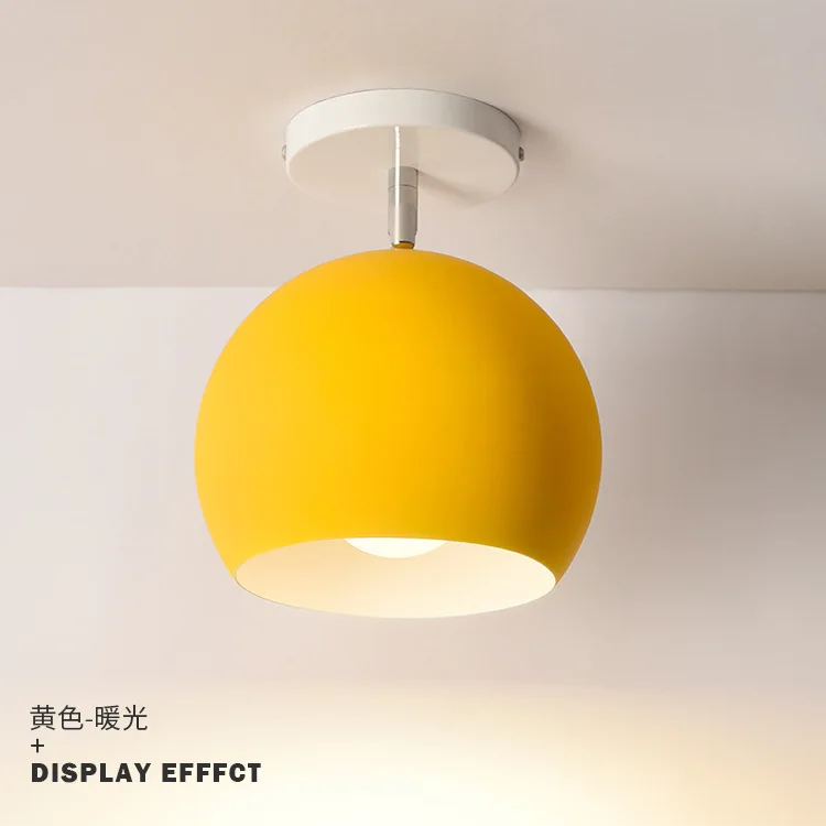

Artpad Nordic Ceiling Lights for Kids Room E27 Base Surface Mount LED Modern Ceiling Lamps Lobby Balcony Entrance Porch Lighting