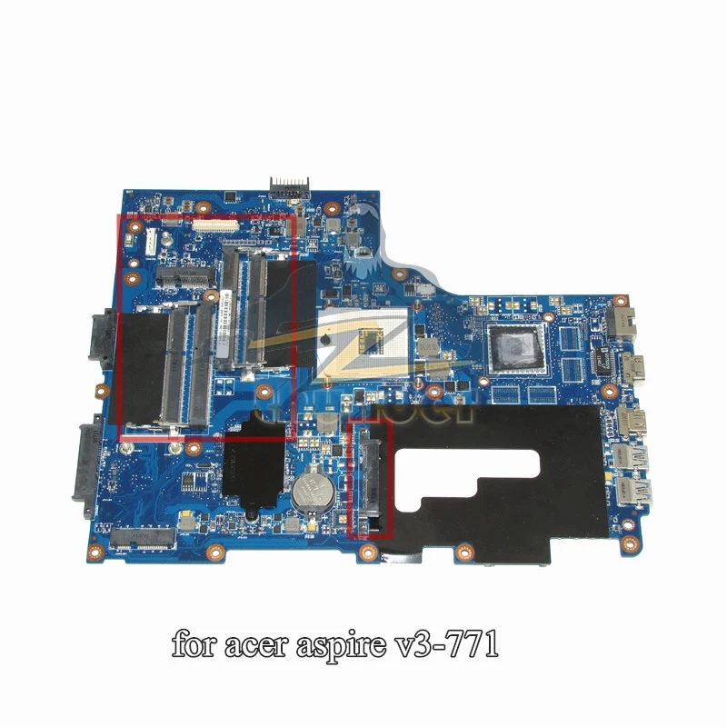 

VA70 VG70 Mainboard REV 1.1 for acer aspire V3-771 laptop motherboard PGA989 HM77 DDR3