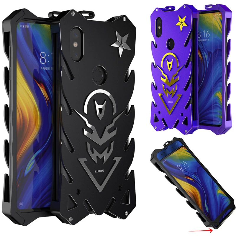 Чехол для Redmi Note 7 5 Pro роскошный новый сверхпрочный Металлический Алюминиевый Thor