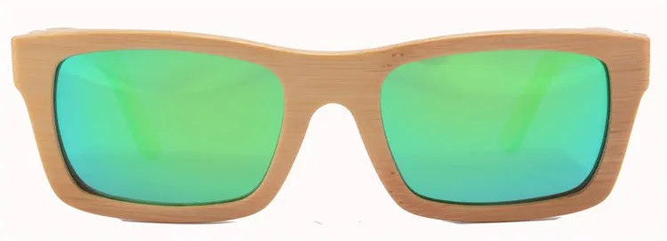 Ретро природа бамбуковые солнцезащитные очки с оригинальным бамбуком Деревянный чехол чисто ручной работы для мужчин и женщин Oculos de sol Z6033