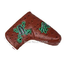 Высокое качество 1 шт./упак. Коричневый чехол для клюшки для гольфа лезвие Стиль головной убор с рисунком лягушки