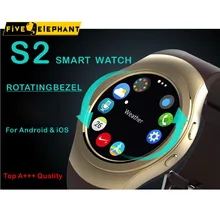 Bluetooth Smart Watch AS2 S2 Smartwatch ROTATING BEZEL clock for apple iPhone Samsung for Android huawei xiaomi lenovo