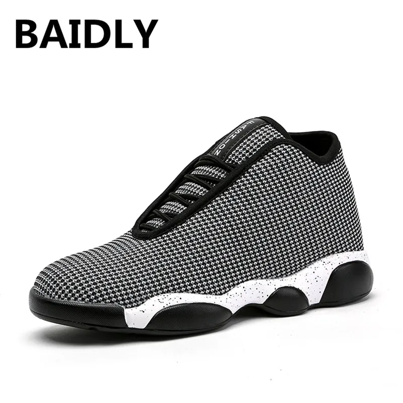

BAIDLY Man High-top Basketball Shoes Men's Cushioning Light Basketball Sneakers Anti-skid Breathable Outdoor Sports Shoes