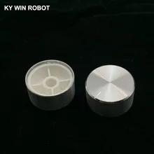 #Special Offers 1 pcs 25x13mm 6mm Shaft Hole Aluminum Alloy Potentiometer Knob White #Special Offers 1 pcs 25x13mm 6mm Shaft Hole Aluminum Alloy Potentiometer Knob White