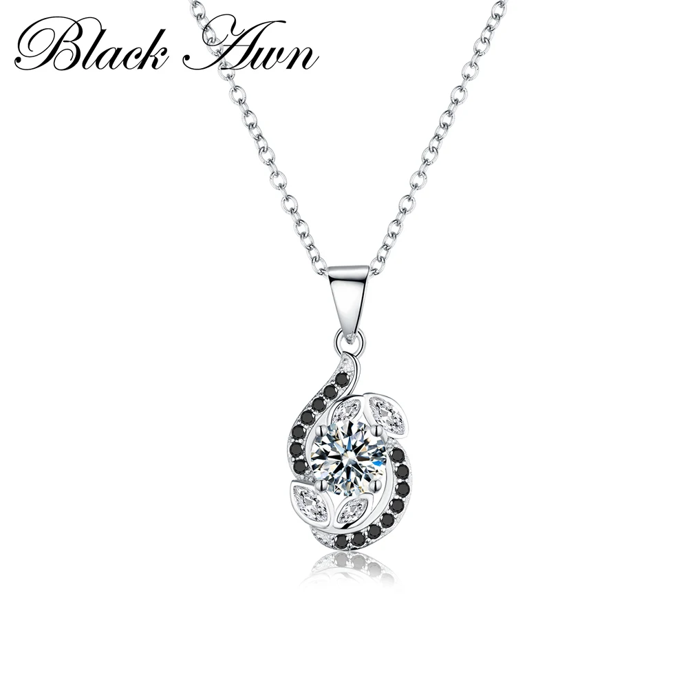 High Quality 925 Sterling Silver Fine Jewelry Trendy Wedding Necklaces