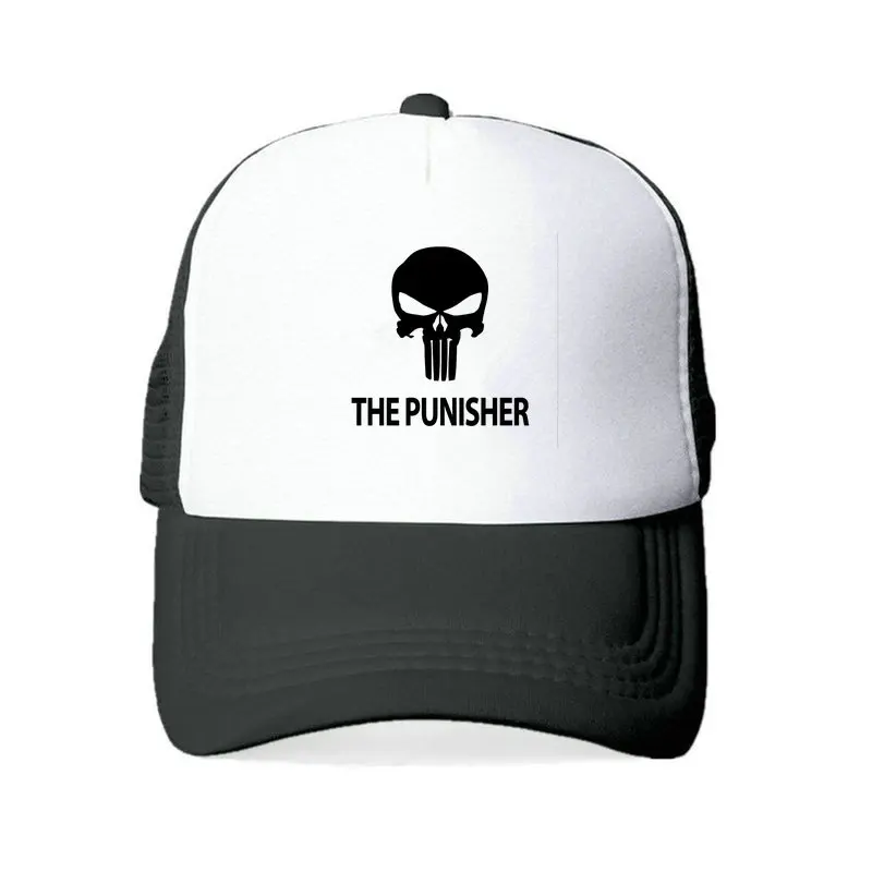 

The Punisher Baseball Caps For Women Men US Printed Skull Snapback Hats American Skeleton Sniper Tactical Hat Cap YY419