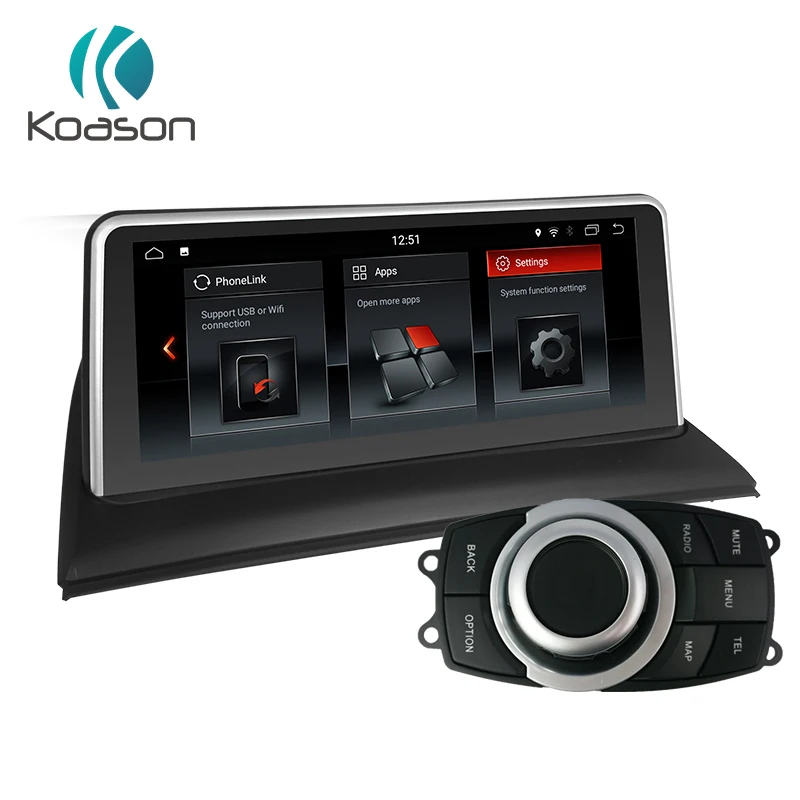 Koason gps навигация с Idrive 10,25 ''экран Android 8,1 автомобильный аудио автомобильный мультимедийный плеер для BMW X3 E83(2004-2010