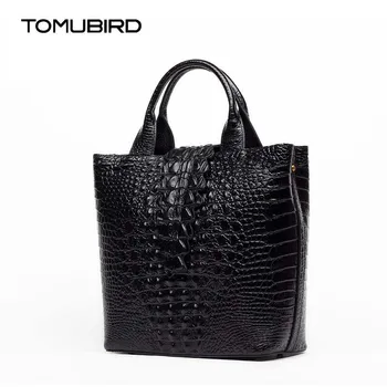 

TOMUBIRD 2020 new alligator grain embossing superior leather designer famous brand women bags luxury genuine leather handbags