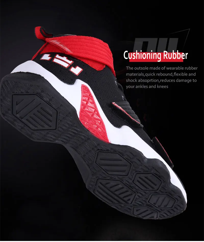 breathable damping basketball shoes (7)