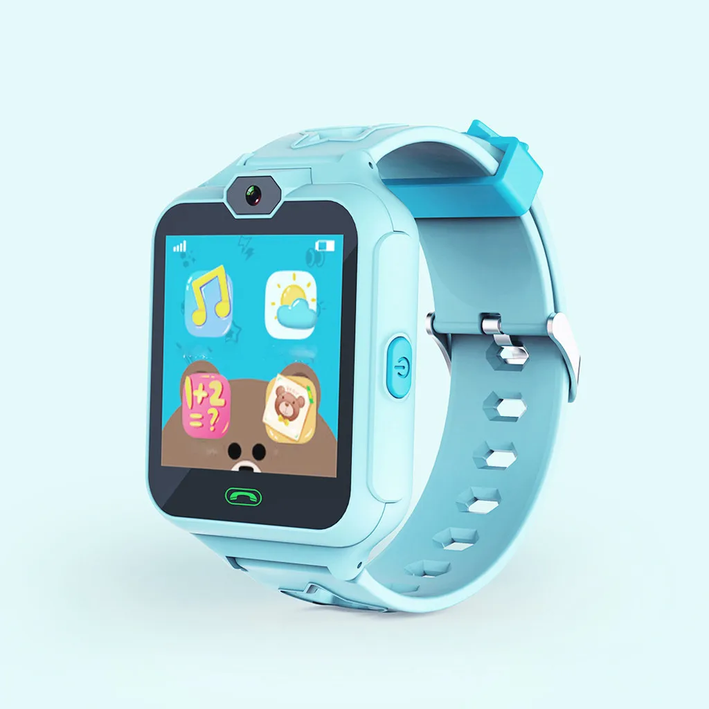 

for wearable devices Watch Child Smartwatch for children with call Alarm clock with Android App for relogio inteligente