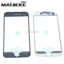 MAIJIEKE Original Cold Press 3 in 1 Front Outer Glass Lens With Frame&OCA for iphone 8 7 6s plus 6 5 5s 5c Glass Refurbish Parts