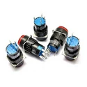 LAZ16 self locking with red light 16MM 3A 250V