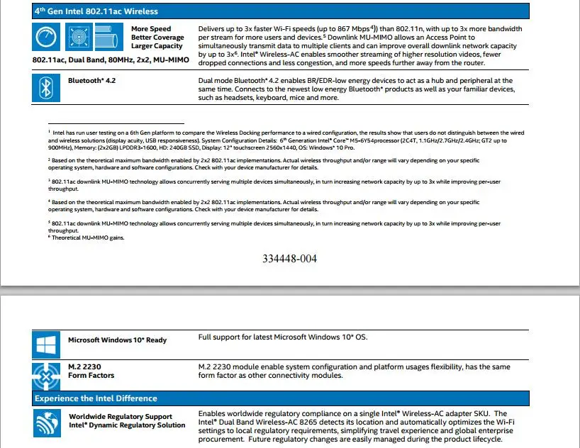 intel 18265NGW 6