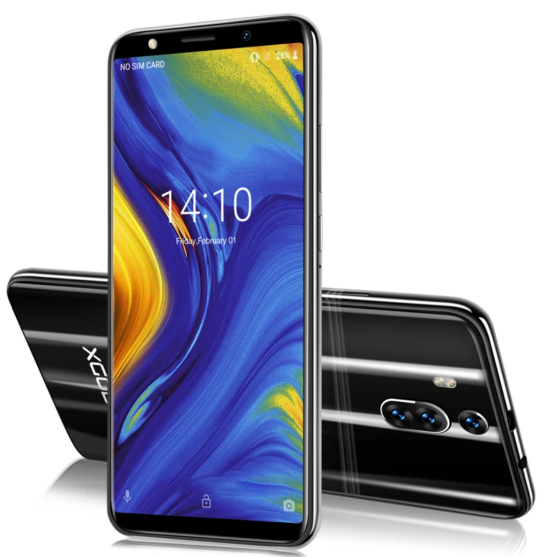 XGODY новый мобильный телефон 3G 6 дюймовый 18:9 смартфон с двумя sim картами Android 8 1 Гб +