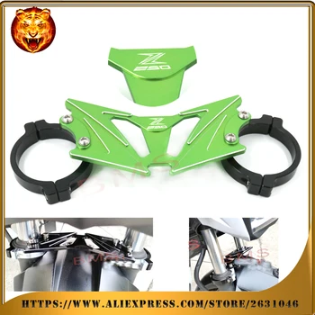 

Motorcycle BAlANCE Foreshock FRONT FORK BRACE For KAWASAKI Z250 2013-2014 With logo free shipping new style Accessories