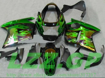 

Fairing kit Green Flame for Honda CBR1100XX 96-05 CBR1100 XX 96 05 U325F 1996 2005 CBR 1100XX 96 05 CBR 1100 XX 96 05 +7 gift LZ