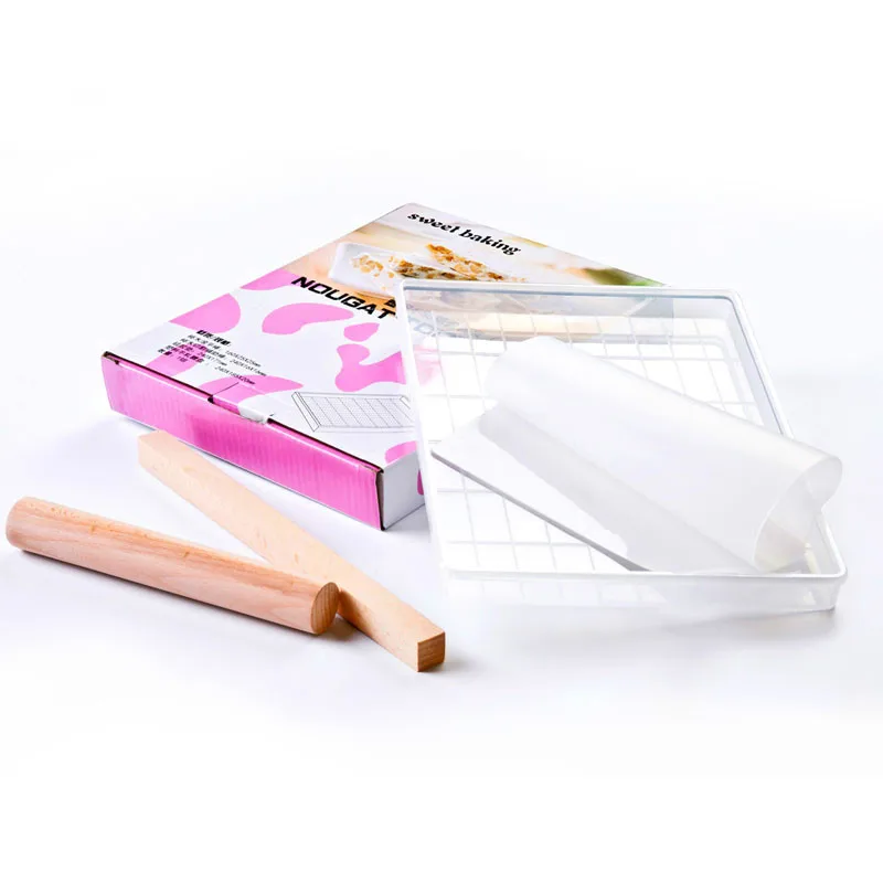 DIY Nougat фруктовый желе шоколадный противень для выпечки формы инструменты для изготовления конфет набор тортов ручной работы изготовление сахара режущий стержень Скалка Кондитерская