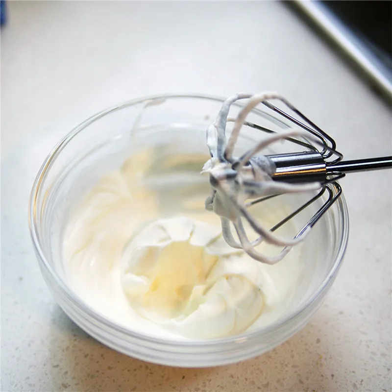 Newcomdigi высококачественный венчик для смешивания венчик для яиц вращающийся пенообразователь ручной кухонный инструмент