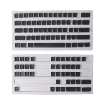 

104 ANSI Layout PBT Double Skin Milk Shot Backlit Keycap For OEM Cherry MX