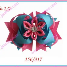 300 шт романтические банты для волос Kanzashi бутик заколки для волос популярные аксессуары для волос для девочек