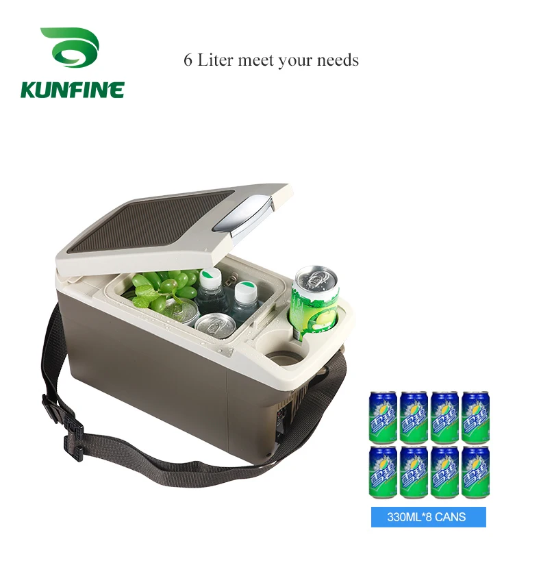 KUNFINE DC 12V24V 110-240V AC Car Refrigerator Multi-Function Fridge Compressor Vehicel Protable Refrigerator Freezer Cooler PN-01-1 (4)