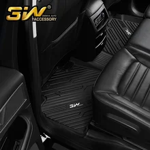 Коврики для Ford F150 SuperCrew Cab(-) Сверхмощный 1-й и 2-й ряд ковша сидения TPE коврик для пола на заказ подходят автомобильные коврики