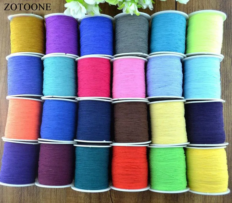 

200Meters Dmc Yarn knitting machine Elastic Thread Line Nylon Rubber Stretchy String Bracelets Necklace Craft Waxed Threads Z1