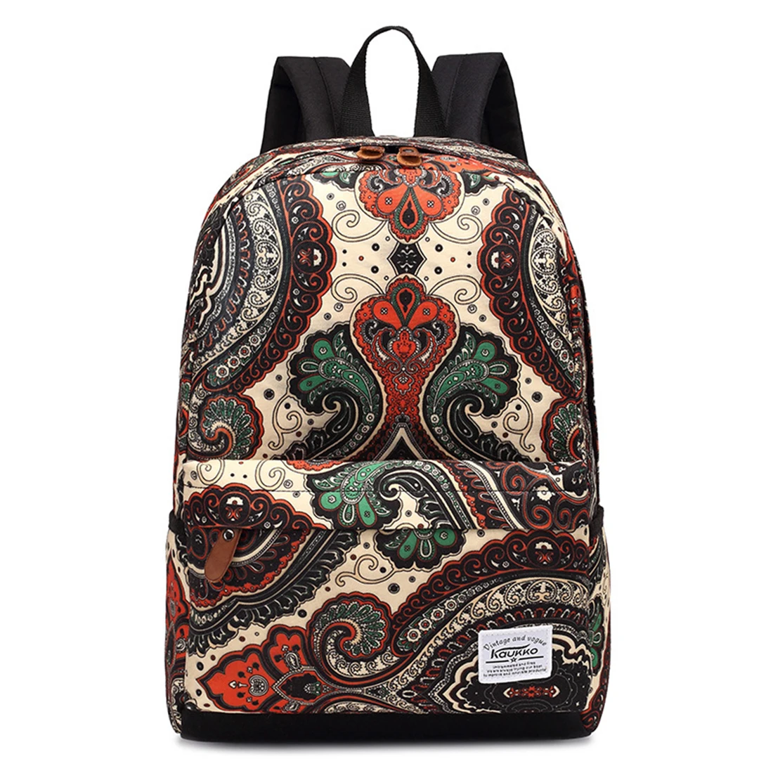 KAUKKO women travelling backpack school bags Fashion printing backpacks