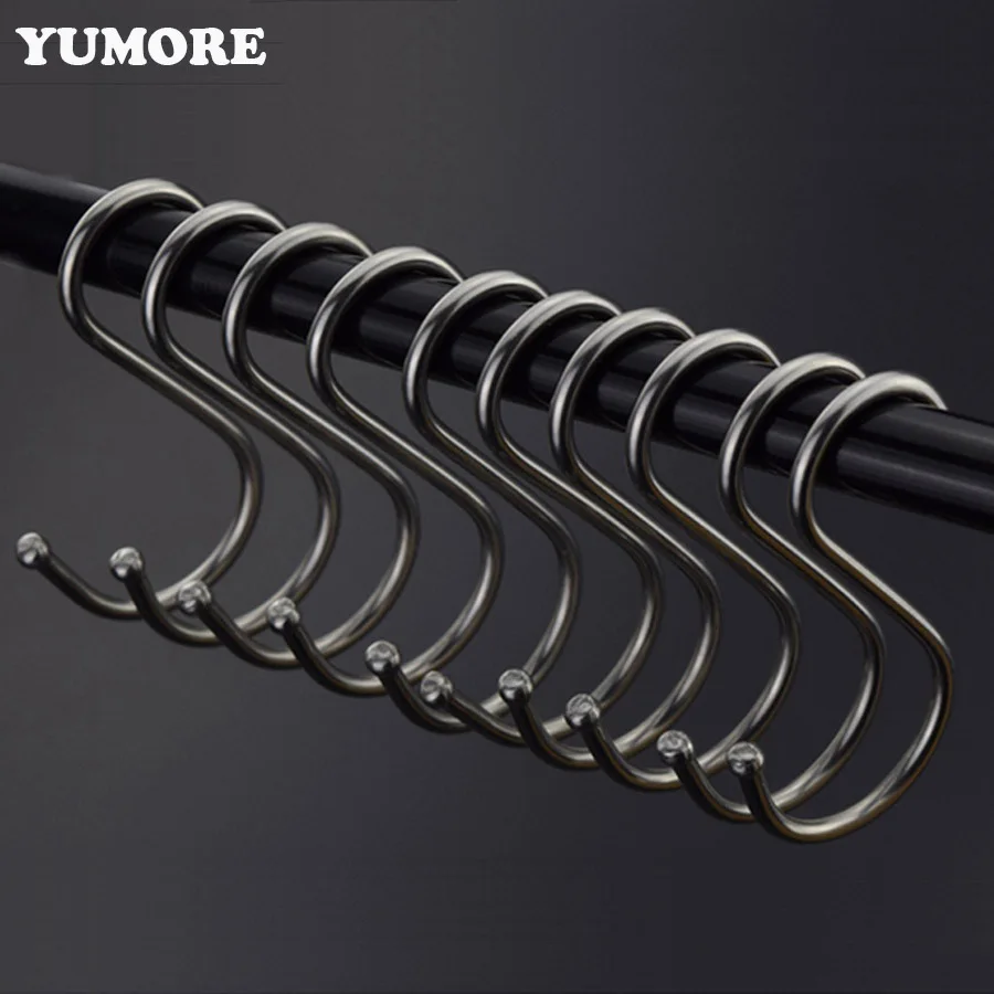 20 шт. S образные крючки из нержавеющей стали|hanging clothes hanger|clothes hanging hooksstainless steel hook