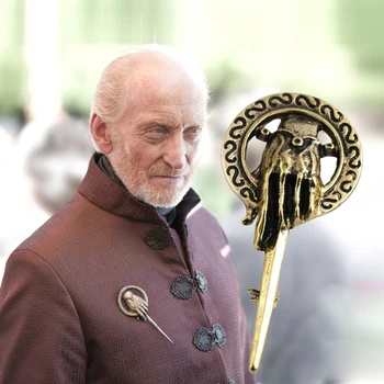 

Song of Ice and Fire Ancient Brooch Of The King Hand Movie Jewelry Fashion Pin For Men or Women For Gift