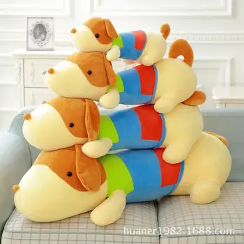 

New colorful dog doll dog plush toys pillow children birthday gifts