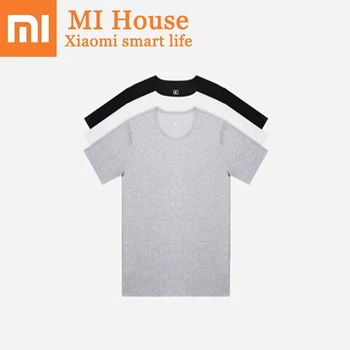 

Xiaomi 90 Silver Ion Antibacterial T-Shirt 2 Pieces Men'S Sweat-Absorbent And Quick-Drying Deodorant Ultra-Thin Tshirt