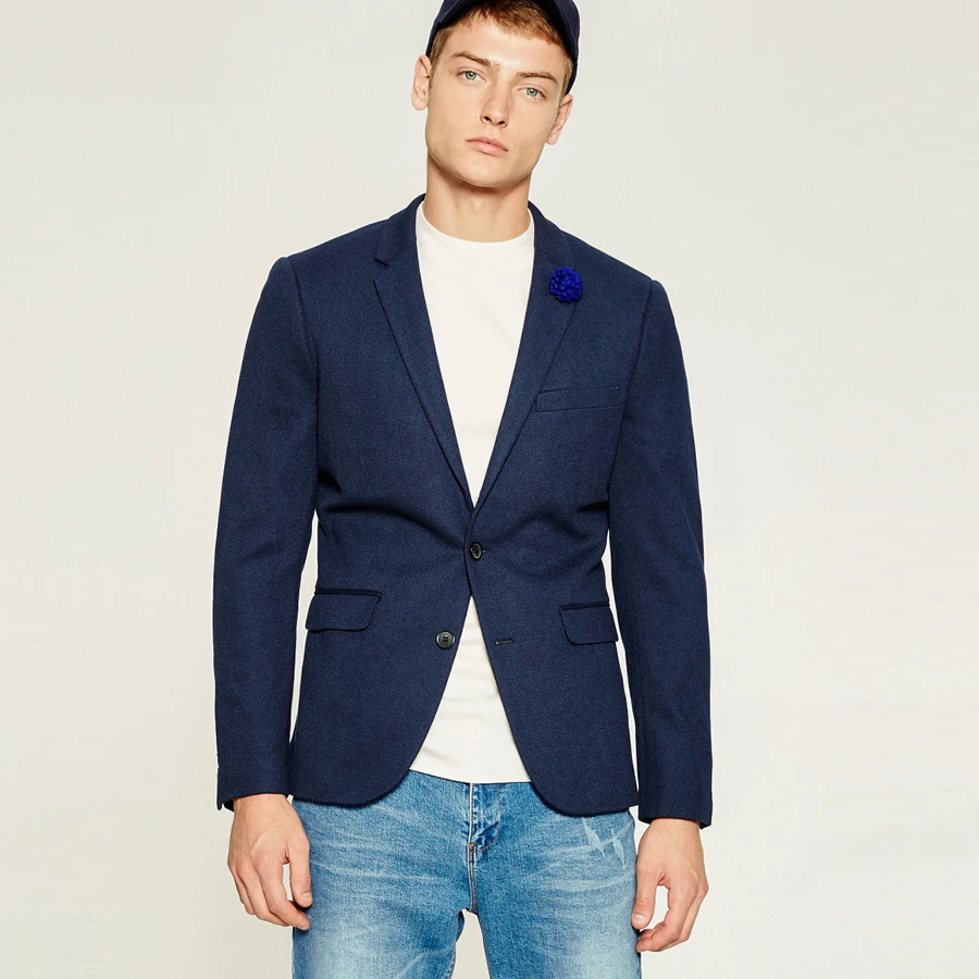 Americanas Hombre Blazers Casual Suit Jacket Fashion Slim Fit Men Coat Solid Colr Male Suits Jacket Smart Suit Jacket Kingsman