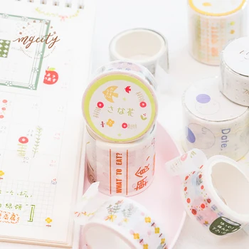 

6PCS/LOT summer series sticker DIY sticker paper decorative tape masking tape washi tape